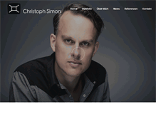 Tablet Screenshot of christophsimon.com